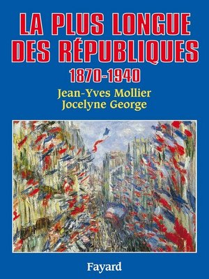 cover image of La Plus longue des Républiques